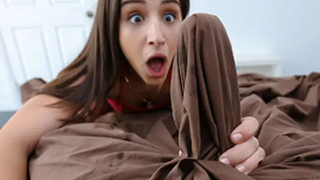 Knocking On Stepbros Morning Boner