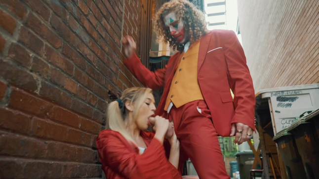 Naughty Super-bitch gets a rough fuck from the Joker for her naughty tricks