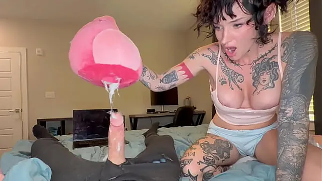 Alex Roman & Kitten Quinn share a tasty rail with their step-step-brother's fat meat stick