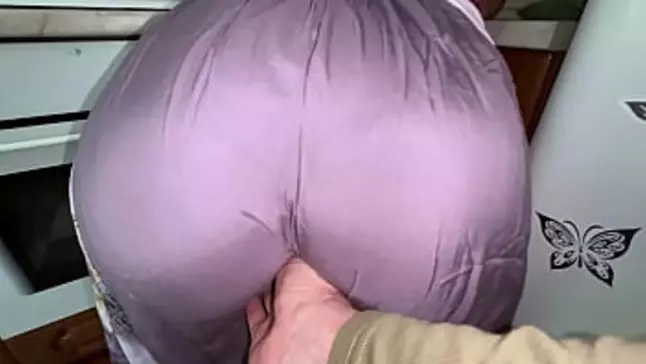Stepson hoisted his step mother microskirt and witnessed a large arse for anal invasion hookup