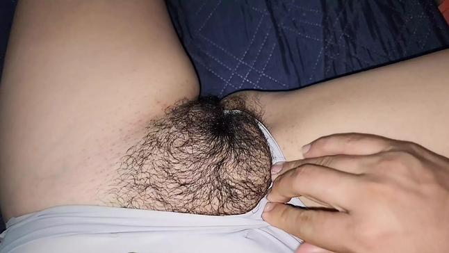 My college girl's furry vulva is dribbling raw and well-prepped to be ravaged rock hard