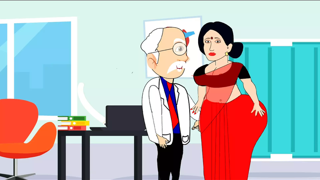 Observe this Indian MUMMY get pounded by a rod medic's stiff trunk