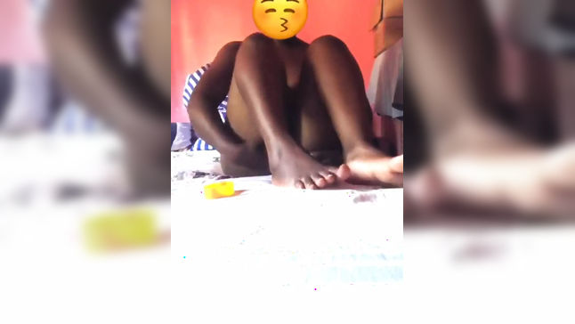 Sexy black African teen with big ass gets her softcore skills tested in a hot Ugandan video
