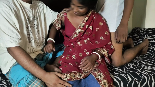 Crazy Bhabhi Cheating has a super hot Indian wifey boinking her step-brother while her spouse sees in awe
